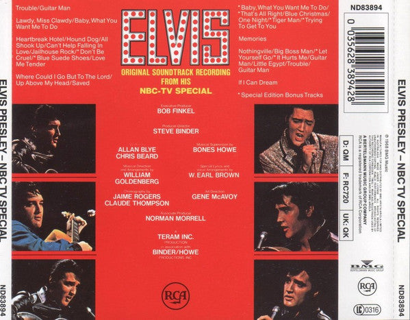 Elvis Presley – NBC-TV Special CD