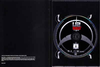 U2 - U2360° At The Rose Bowl Limited Edition Super Deluxe Box Set Red Coloured 7" Vinyl Single Blu-Ray 2DVD Book (Used)