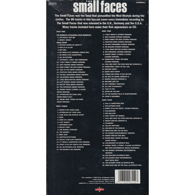 Small Faces – The Immediate Years 4CD Boxset (Used)