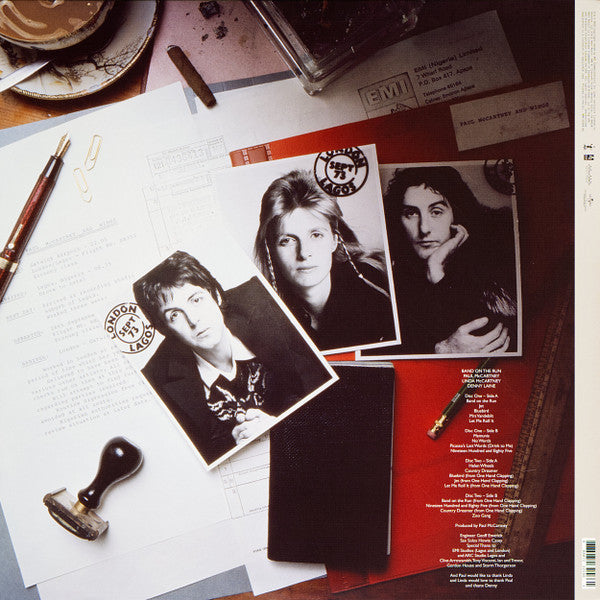 Paul McCartney & Wings ‎– Band On The Run Reissue Vinyl 2LP (Used)