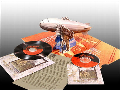 Led Zeppelin - Stairway To Heaven Promo CD & 7" Vinyl Single 20th Anniversary Pop Up Edition (Used)