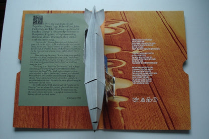 Led Zeppelin - Stairway To Heaven Promo CD & 7" Vinyl Single 20th Anniversary Pop Up Edition (Used)