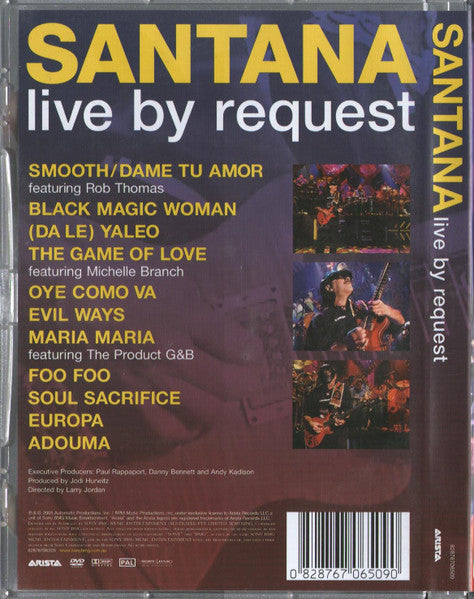 Santana - Live By Request DVD