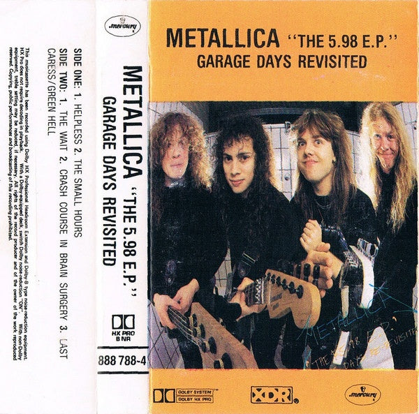 Metallica – The $5.98 E.P. - Garage Days Revisited (Used)