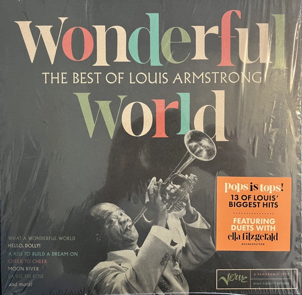 Louis Armstrong - Wonderful World (The Best Of Louis Armstrong) Vinyl LP (Used)