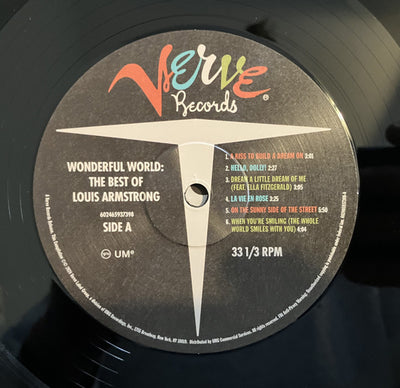 Louis Armstrong - Wonderful World (The Best Of Louis Armstrong) Vinyl LP (Used)