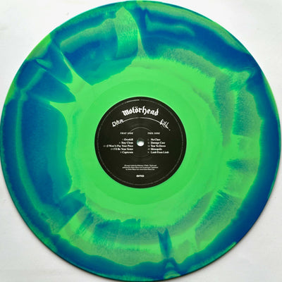 Motorhead – Overkill Blue & Green Coloured Vinyl LP