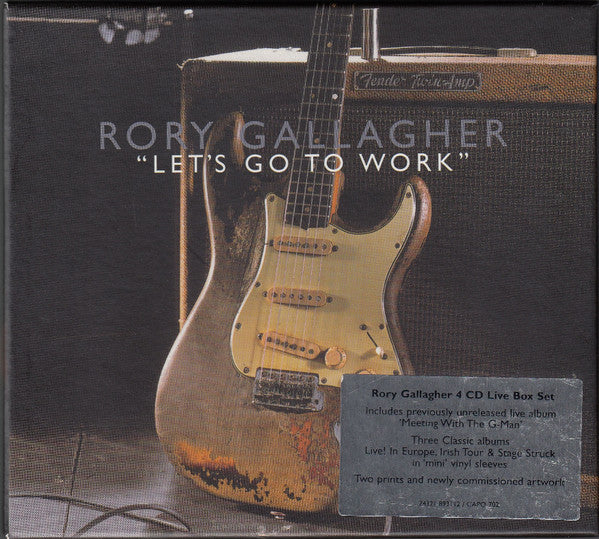 Rory Gallagher – Let's Go To Work 4CD Boxset (Used)