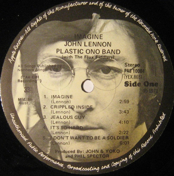 John Lennon - Imagine LP Vinyl (Used)