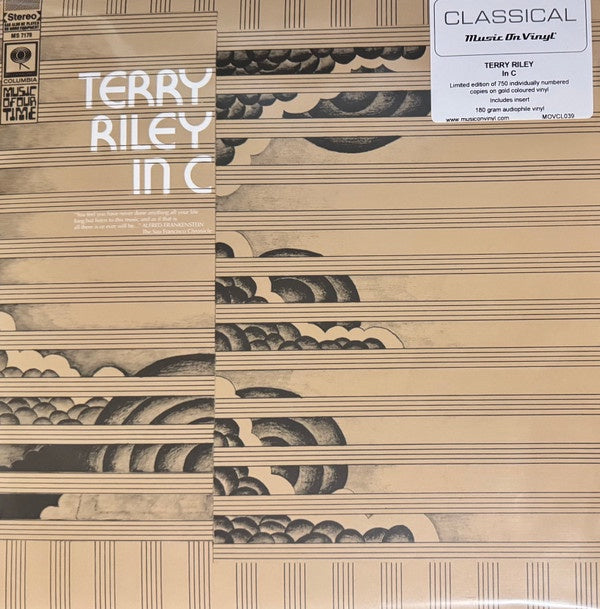 Terry Riley - In C Gold Coloured Vinyl LP (Used)