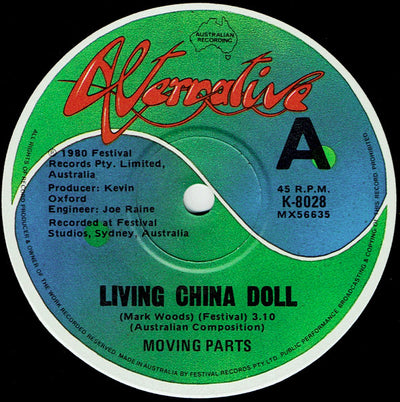 Moving Parts - Living China doll 7" Vinyl Single (Used)