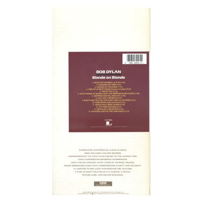 Bob Dylan - Blonde On Blonde Mastersound Gold Disc CD (Used)