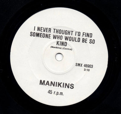 Manikins - Models For Mankind  7" Single Vinyl  (Used)
