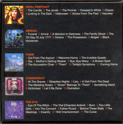 King Diamond – The Complete Roadrunner Collection 1986-1990 5CD Boxset