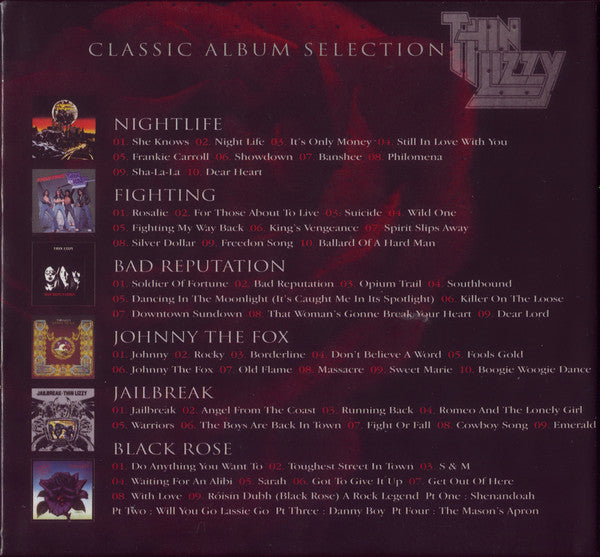 Thin Lizzy – Classic Album Selection 6CD Boxset