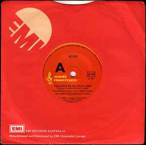 AC/DC - You Shook Me All Night Long 7" Vinyl Single (Used)