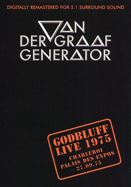 Van Der Graaf Generator - Godbluff Live 1975 DVD
