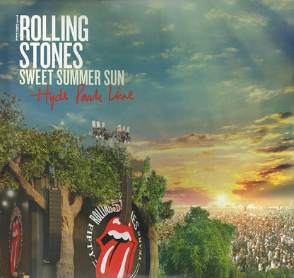 Rolling Stones – Sweet Summer Sun - Hyde Park Live Book +  2DVD + 2CD (Used)