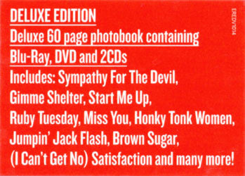 Rolling Stones – Sweet Summer Sun - Hyde Park Live Book +  2DVD + 2CD (Used)