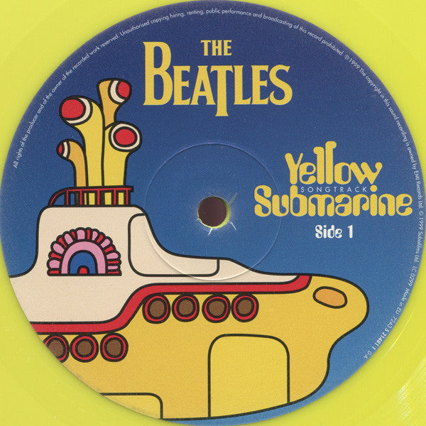 Soundtrack - Yellow Submarine Songtrack Yellow Coloured Vinyl LP (Used)