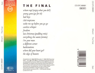 Wham – The Final CD