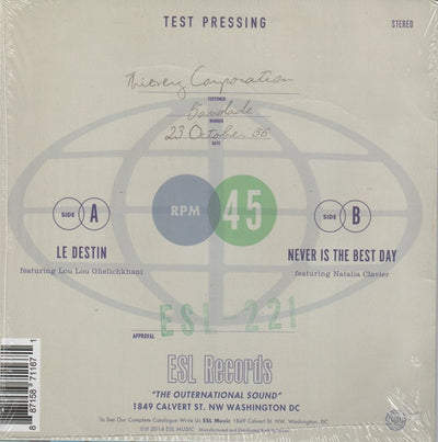 Thievery Corporation - Le Destin 7" Vinyl Single (Used)