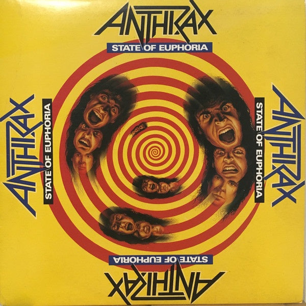 Anthrax - State Of Euphoria Vinyl LP (Used)