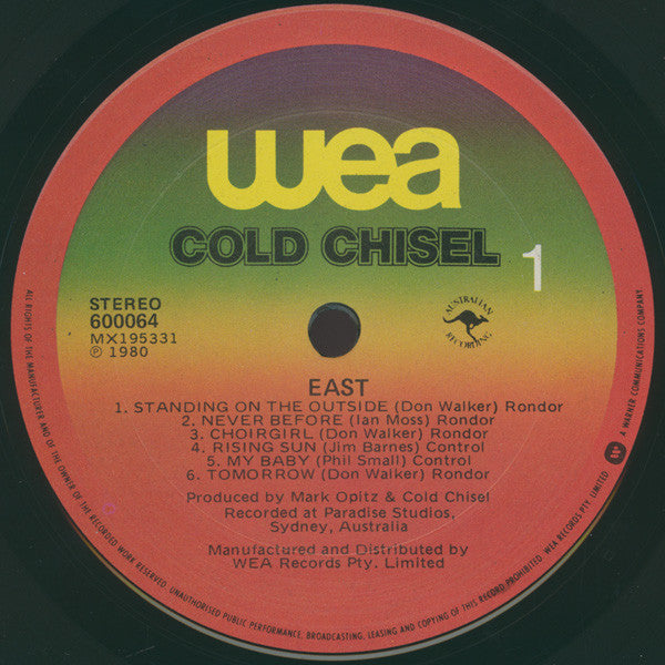 Cold Chisel - East Vinyl LP (Used)