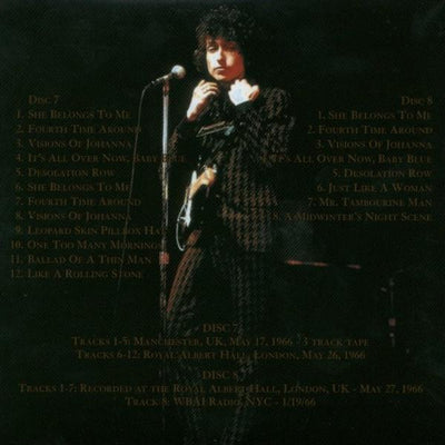Bob Dylan – Genuine Live 1966 8CD Boxset (Used)