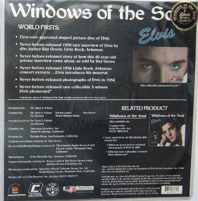 Elvis Presley - Windows Of The Soul Shaped Picture Disc  12" Single (Used)