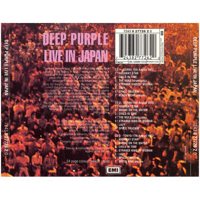 Deep Purple - Live In Japan 1972 3CD