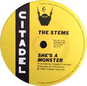Stems – She's A Monster 7" Vinyl Single (Used)