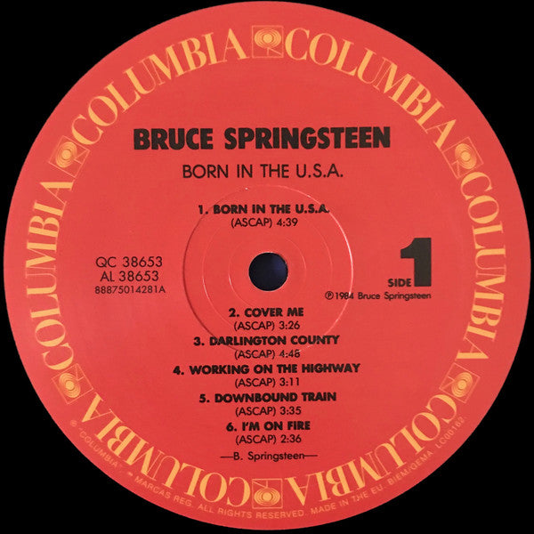 Bruce Springsteen - Born In The U.S.A. Remastered Vinyl LP (Used)
