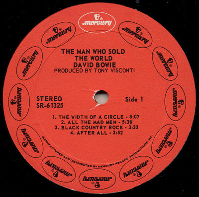 David Bowie - The Man Who Sold The World (Alternate Cover) Vinyl LP (Used)