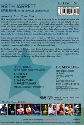 Keith Jarrett – Directions: In The Charles Lloyd Mood DVD (New)