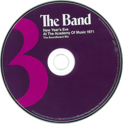 Band - Live At The Academy Of Music 1971 (The Rock Of Ages Concerts) Box Set 4CD + DVD