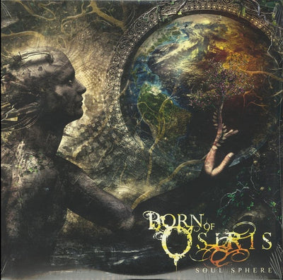 Born Of Osiris - Soul Sphere Bone & Blue Side A/B w/ Black & White Splatter Coloured Vinyl LP (Used)