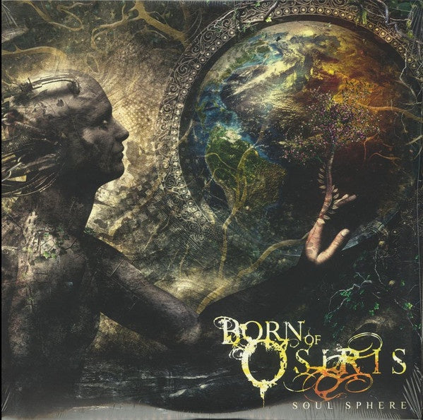 Born Of Osiris - Soul Sphere Bone & Blue Side A/B w/ Black & White Splatter Coloured Vinyl LP (Used)