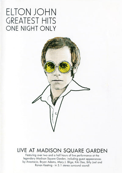 Elton John - Greatest Hits - One Night Only DVD