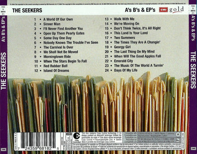 Seekers – A's, B's & EP's CD