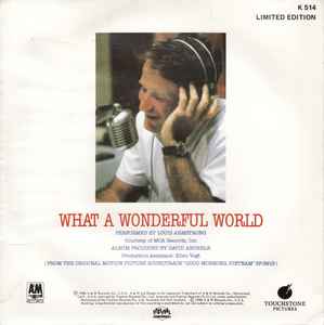 Louis Armstrong - What A Wonderful World 7" Vinyl Single (Used)