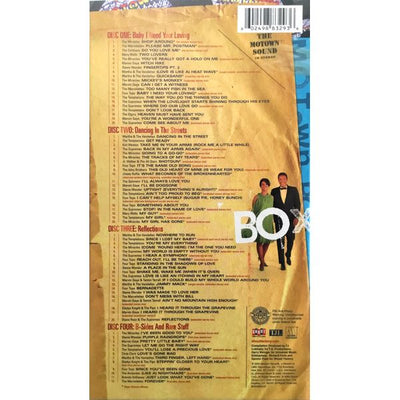 Various – The Motown Box 4CD + Booklet Boxset (Used)