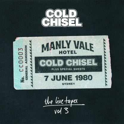 Cold Chisel – The Live Tapes - Vol 3 (Blue Swirl) Coloured Vinyl 2LP (Used)