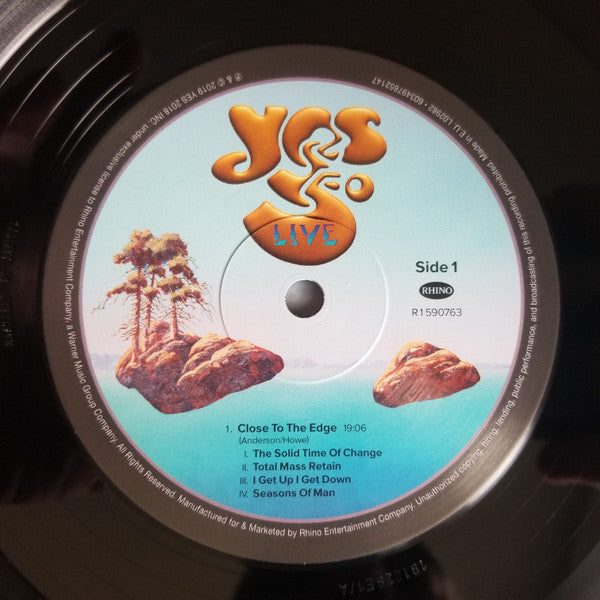 Yes - Yes 50 Live Vinyl 3LP (Used)