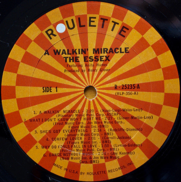 Essex - A Walkin' Miracle Vinyl LP (Used)