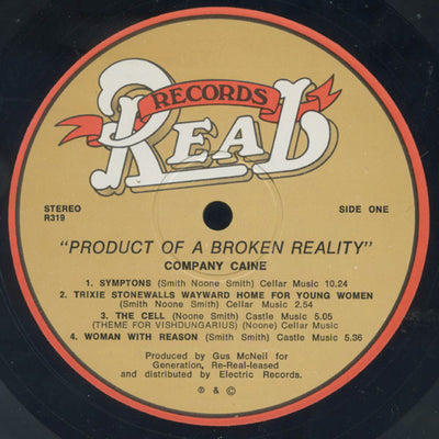 Company Caine - A Product Of A Broken Reality Vinyl LP (Used)