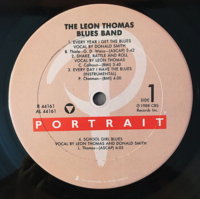 Leon Thomas Blues Band - The Leon Thomas Blues Band Vinyl LP (Used)