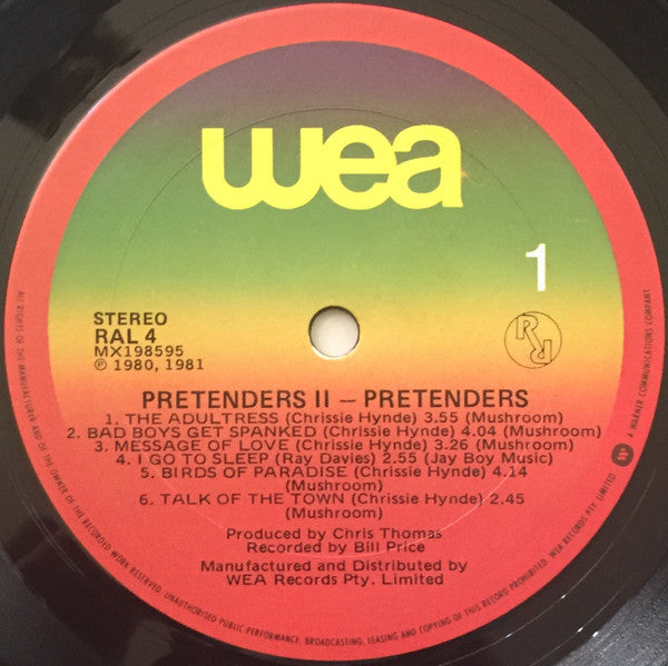 Pretenders - Pretenders II Vinyl LP (Used)