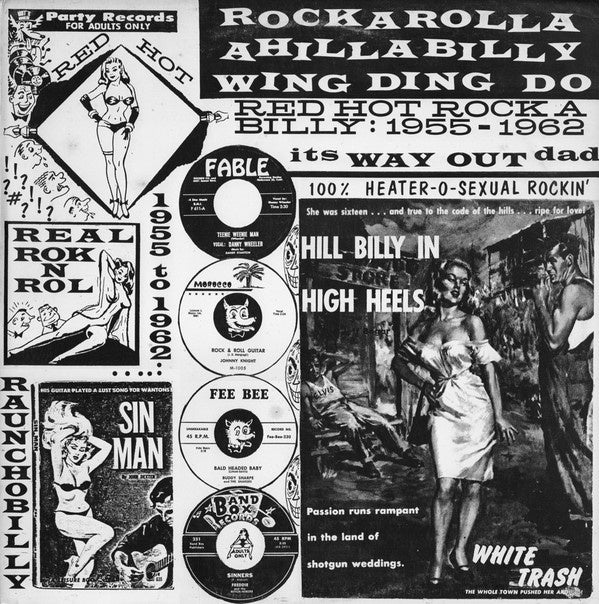 Various Artists - Rockarolla Ahillabilly Wing Ding Do - Red Hot Rock A Billy: 1955-1962 Vinyl LP (Used)