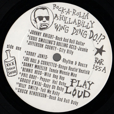 Various Artists - Rockarolla Ahillabilly Wing Ding Do - Red Hot Rock A Billy: 1955-1962 Vinyl LP (Used)
